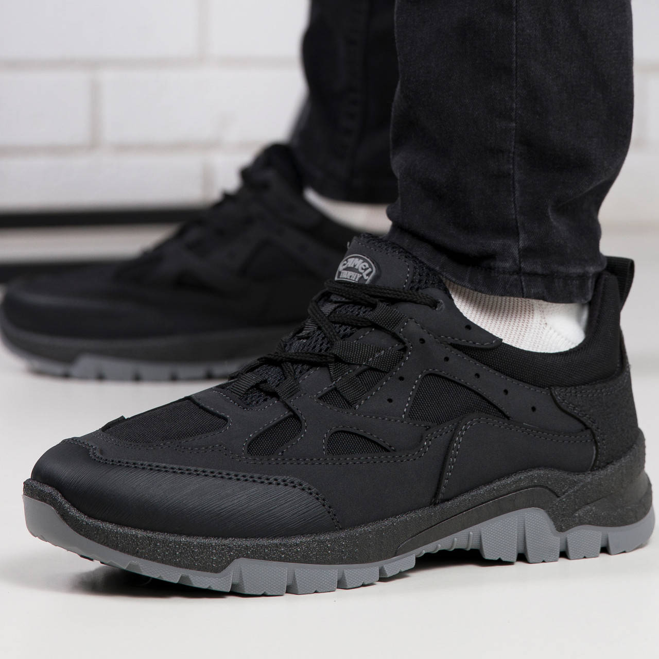 

Кроссовки тактические мужские черные, Черный