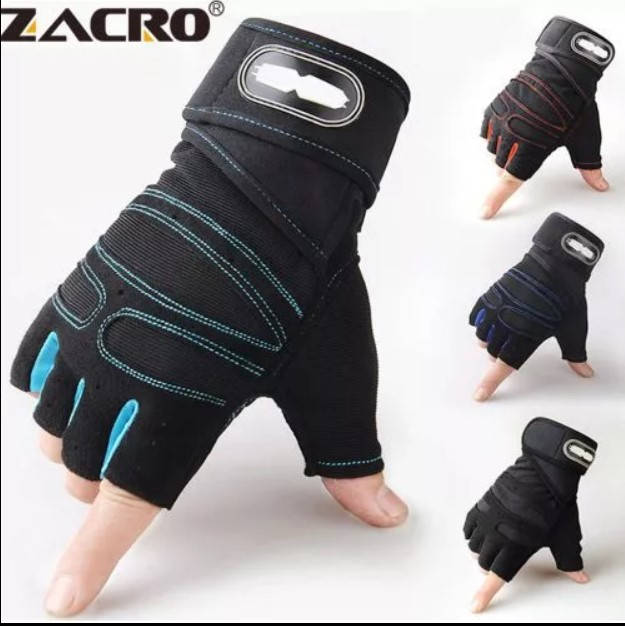 

Перчатки для фитнеса, вело-туризма, спортивный отдых,тренировок с напульсником от фирмы Zacro