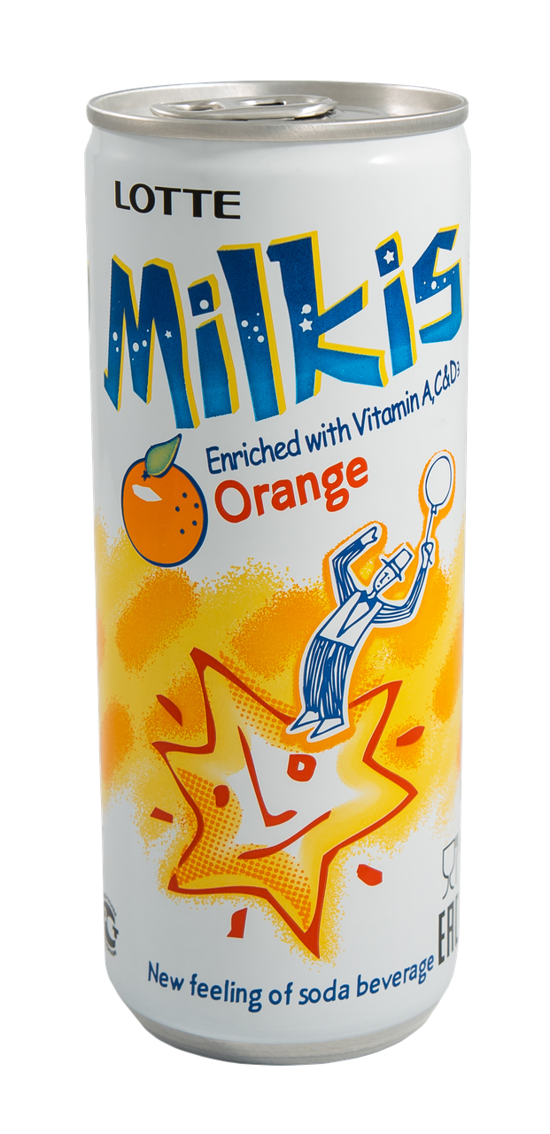 

Milkis Апельсин, 250 мл, Lotte