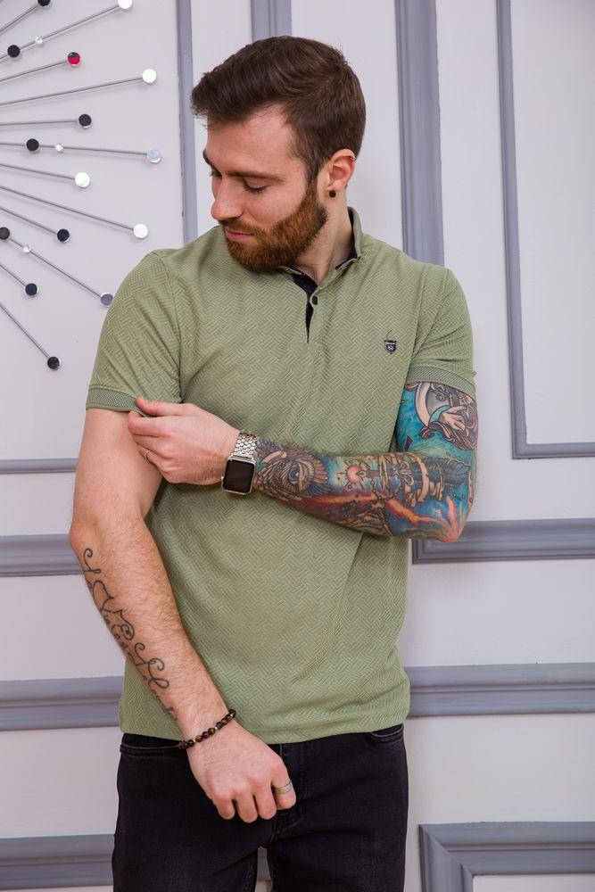 

Поло муж. 194R3000 цвет Оливковый