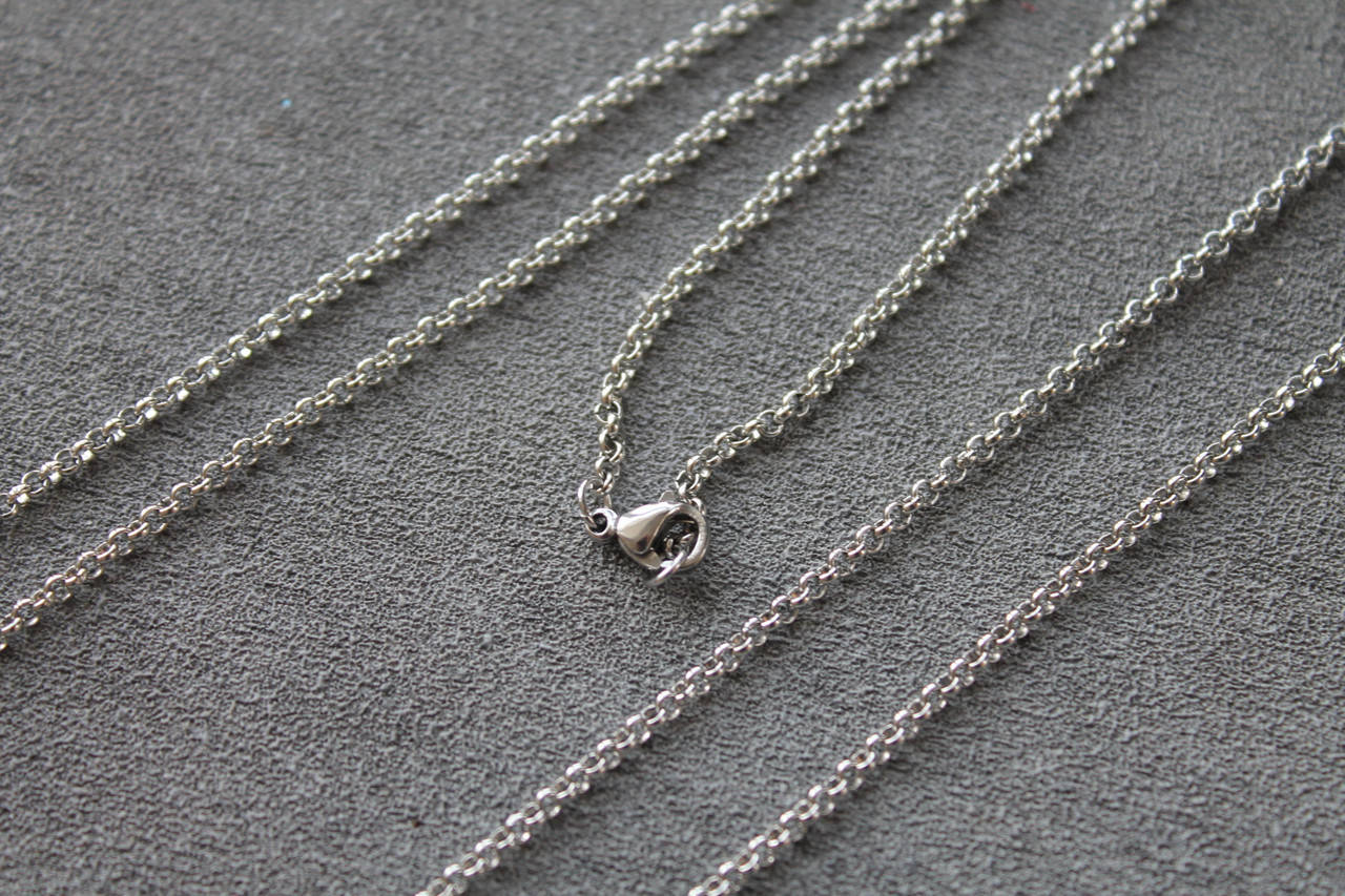 

Цепочка для бижутерии, нержавеющая сталь, звено 2 мм, серебро, 60 см