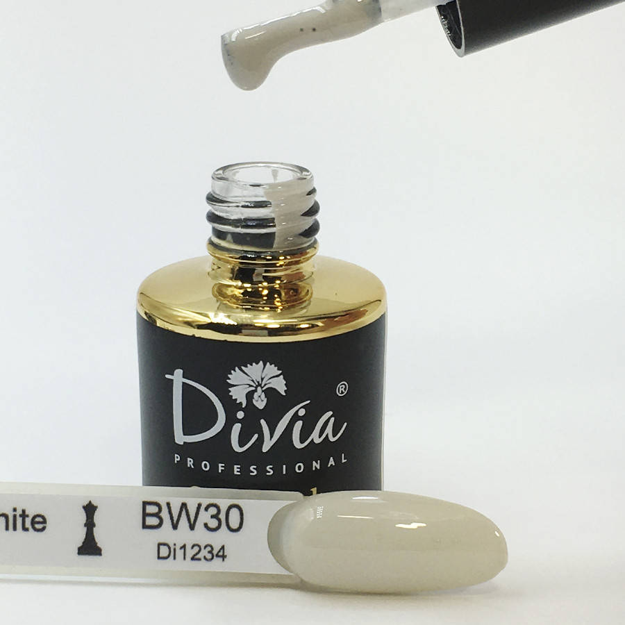 

Divia гель лак Black & White Di1234 [BW030], 8 мл
