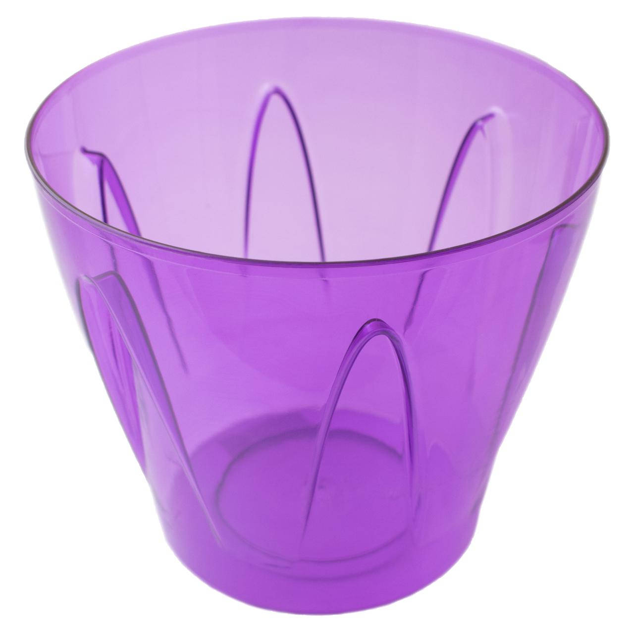 

Кашпо для орхидей Аркада 18х16 см 2.9 л фиолетовый Эталон