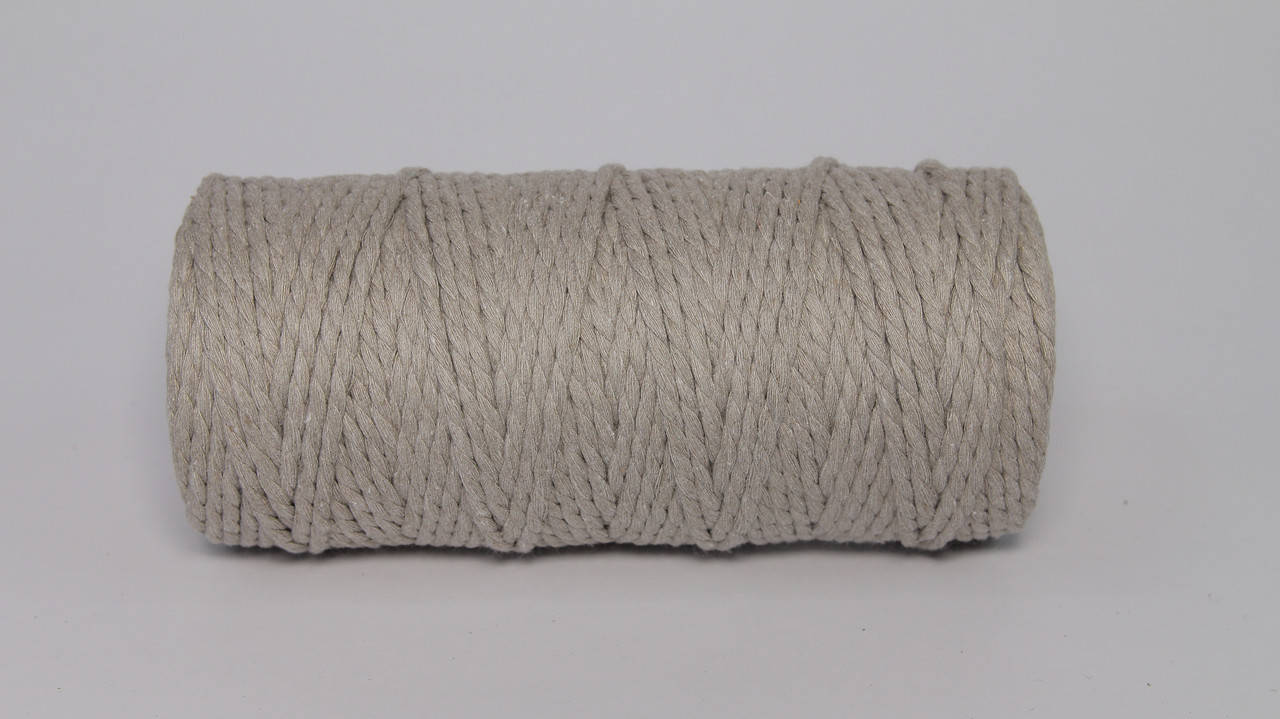 

Шнур крученый 4мм Лён