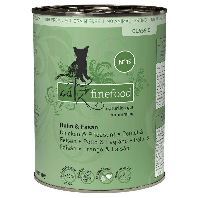 

Консервы для кошек Catz Finefood Курица и Фазан