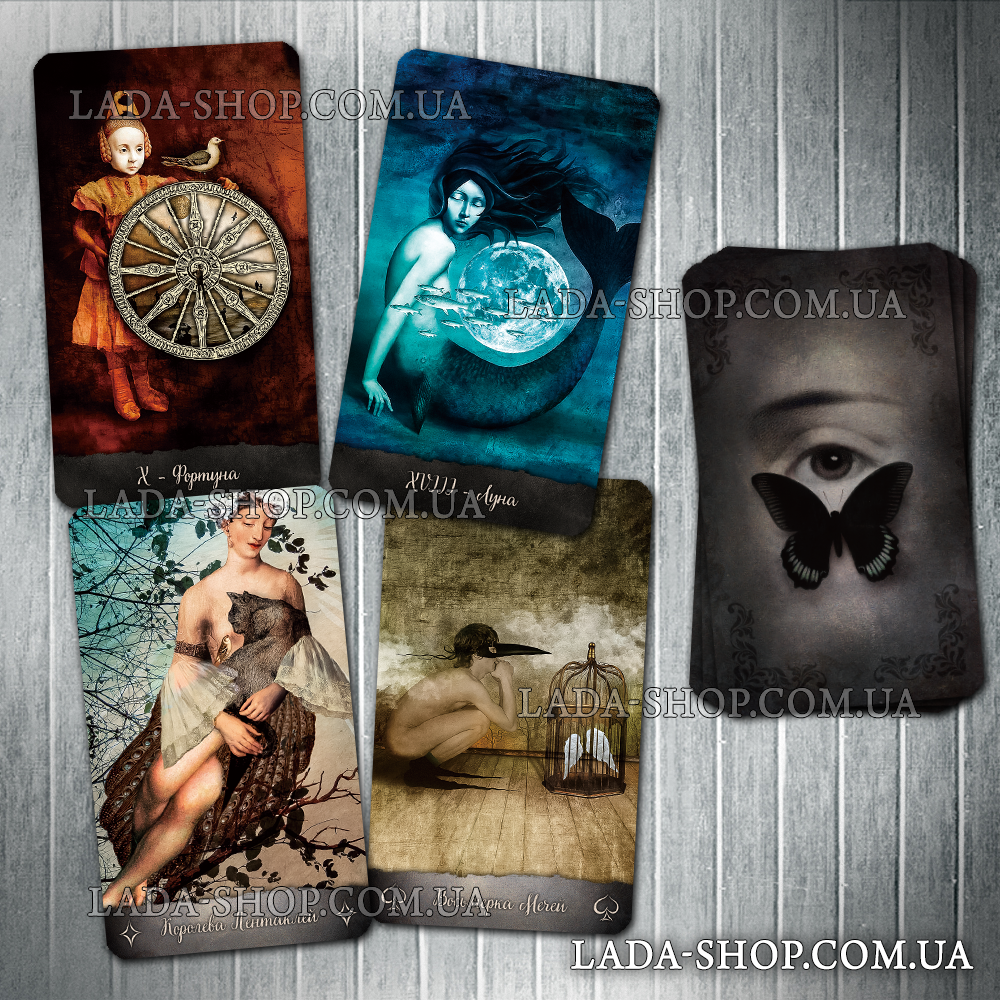 

Гадальные карты Таро Элизиум Снов и Теней (Tarot Elysium of Dreams and Shadows)