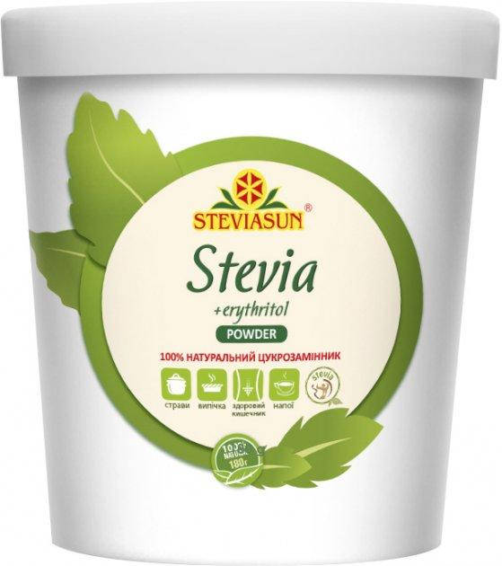 

Заменитель сахара Стевиясан Стевия + Эритритол 180 г