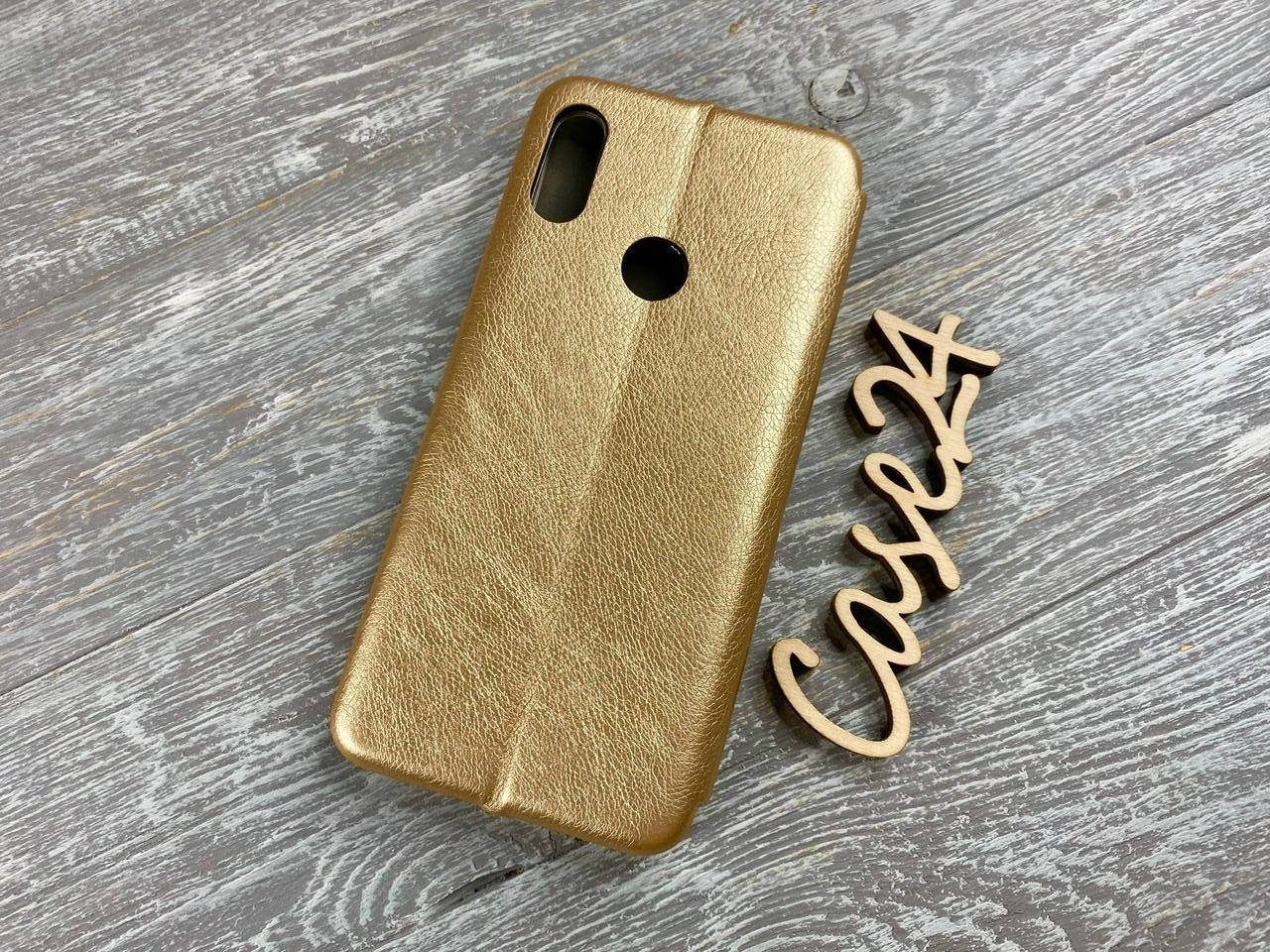 

Чехол книжка New Elegant для Xiaomi Redmi Note 7 (4 цветa) золотистый