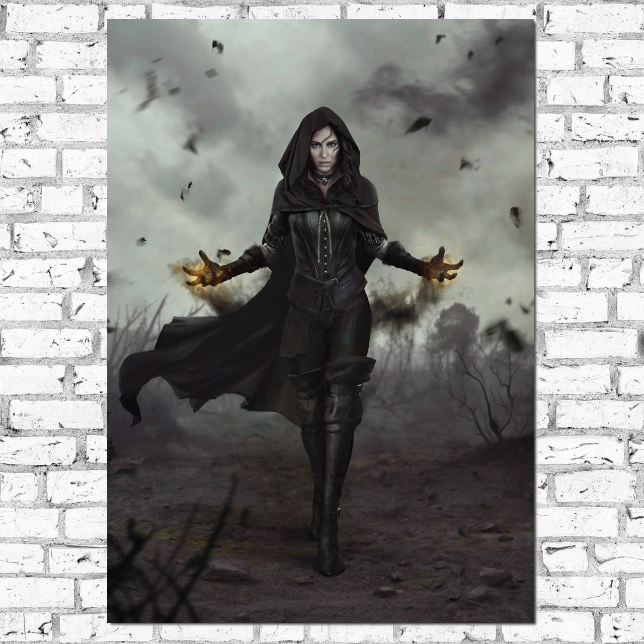 

Плакат "Ведьмак, Йеннифэр из Венгерберга, Witcher" (артикул 0979)