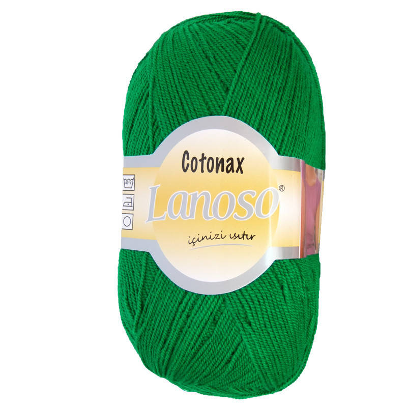 

Lanoso Cotonax № 920 зеленый, Зелёный
