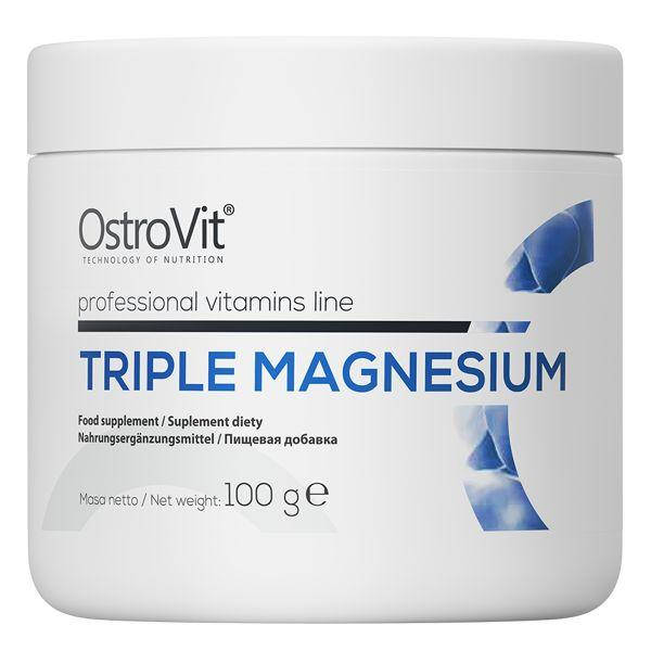 

Витамины и минералы OstroVit Triple Magnesium, 100 грамм