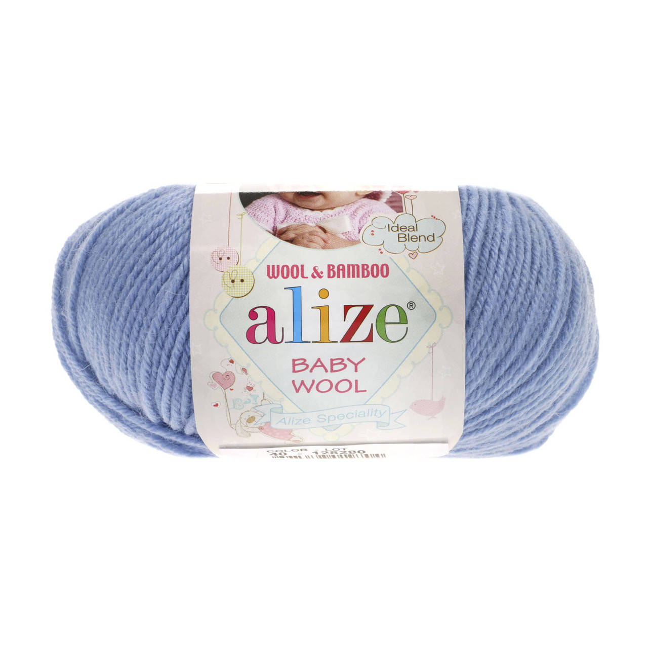 

Alize Baby Wool голубой №40