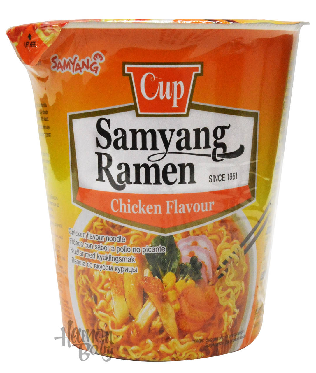 

Лапша Рамен со вкусом курицы, 65 г, ТМ Samyang, Южная Корея