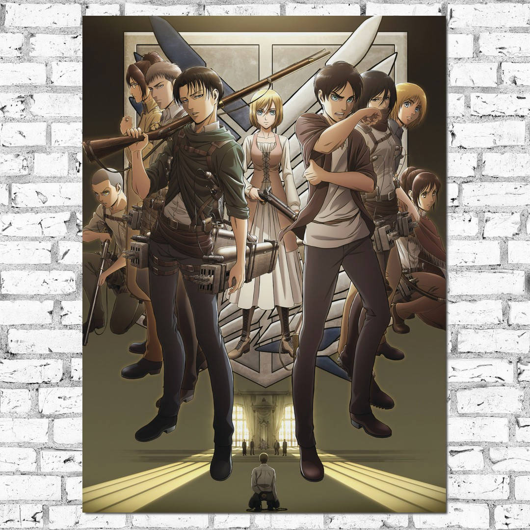 

Плакат "Атака на титанов, Attack on Titans" (артикул 3693) 82, Глянцевая, 60