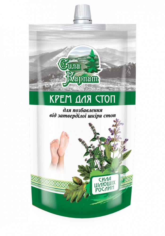 

Крем-скраб для пяток Сила Карпат