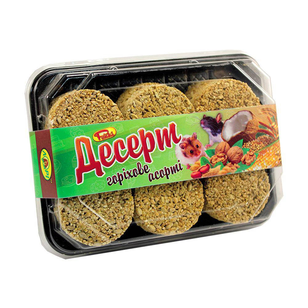 

Лакомство для грызунов десерт "Ореховый" Лори (12 шт в упаковке)