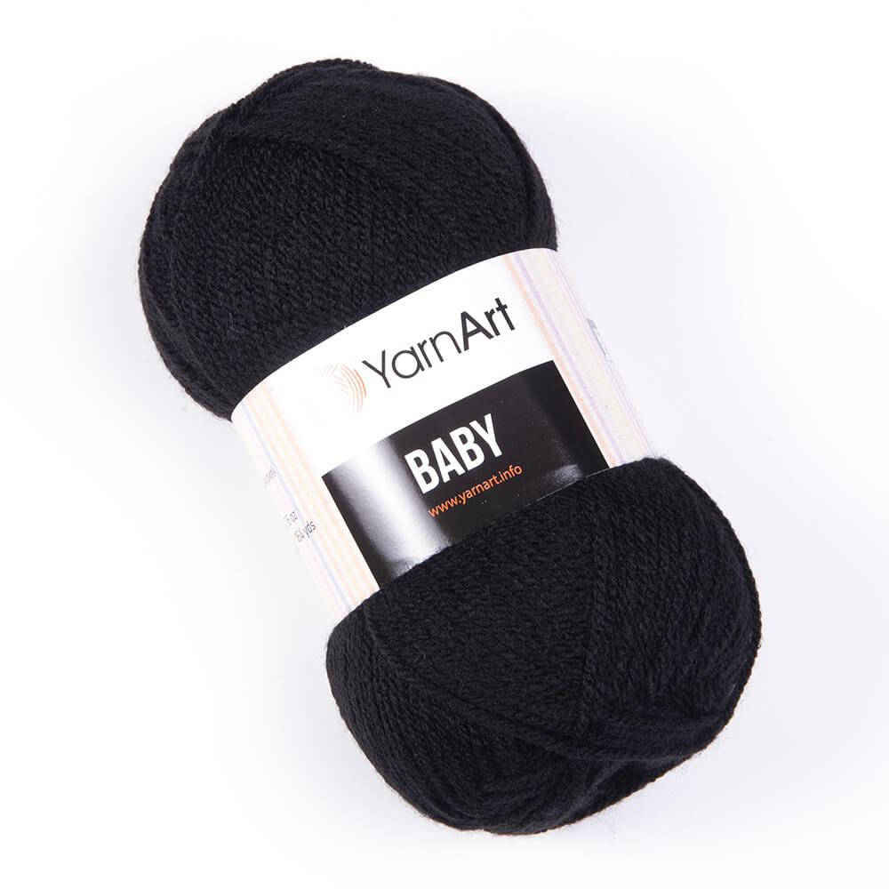 

Пряжа YarnArt Baby 585, Черный