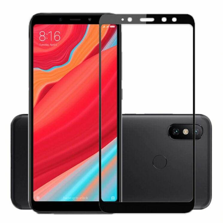 

Защитное стекло для Xiaomi Redmi S2 на весь экран 5д стекло на телефон сяоми редми с2 черное NFD, Черный