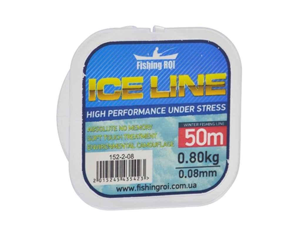

Ліска FISHING ROI ICE LINE d=0.165mm 2.0kg 50m ТМ FISHING ROI