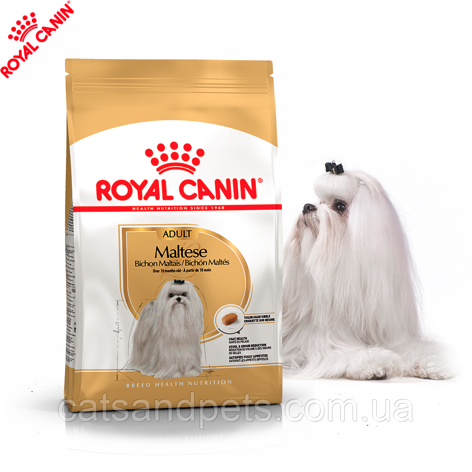 

Royal Canin (Роял Канин) Maltese Adult - сухой корм для мальтезе (мальтийская болонка) от 10 мес. 0.5 кг