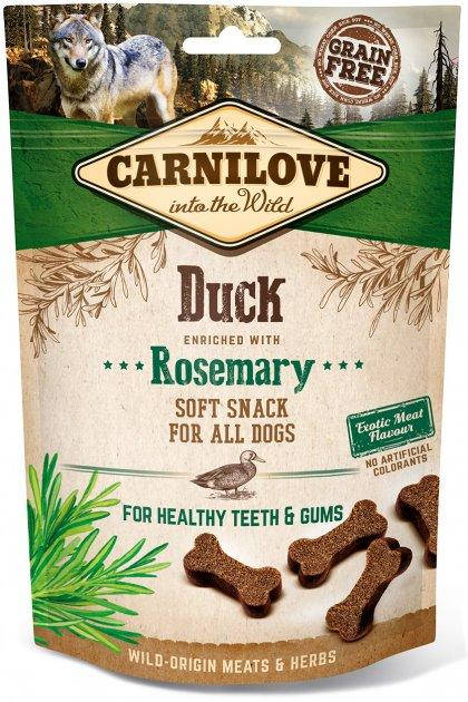 

Лакомства для собак Carnilove Dog Semi Moist утка розмарин 200 г