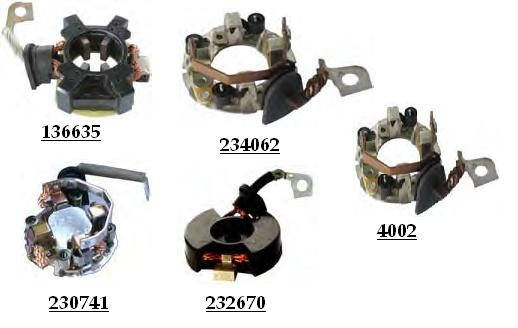 

Щеточные узлы на стартера FORD EXPLORER RANGER CONNEKT FIESTA TRANZIT FUSION, RENAUL CLIO KANGOO, LANOS