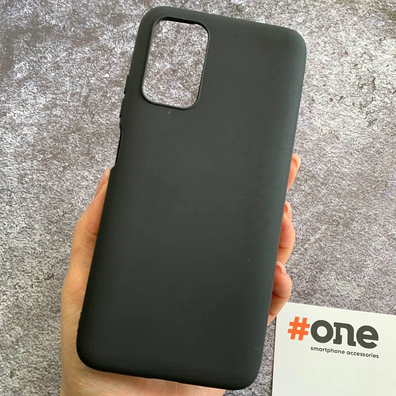 

Чехол для Xiaomi Redmi 9T однотонный матовый плотный накладка чехол на сяоми редми 9т черный TPB