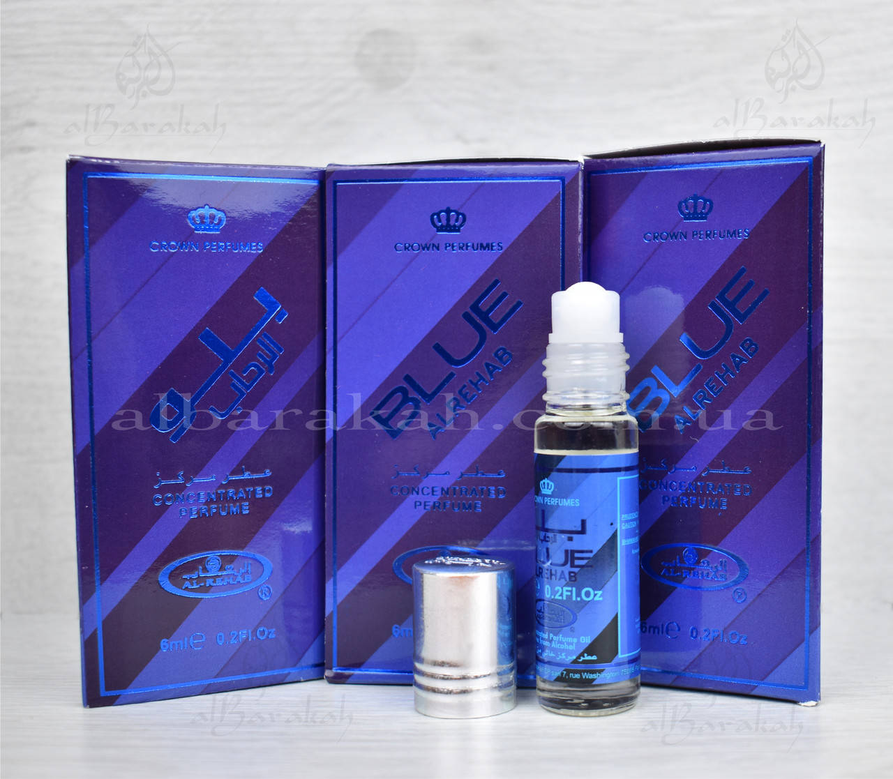 

Арабские масляные духи Blue Al Rehab (Аль Рехаб) 6 мл