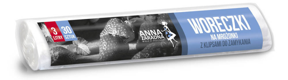 

Пакеты Anna Zaradna для замораживания 3 л 30 шт