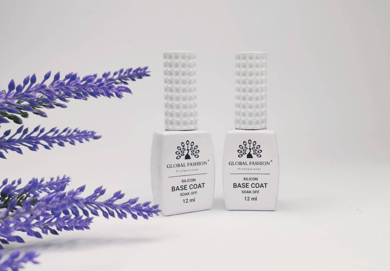 

Силиконовая база для гель лака Silicon Base Coat Global Fashion 12 мл