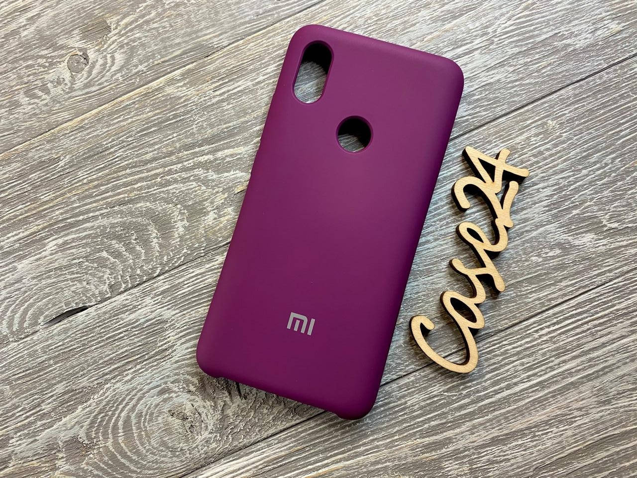 

Чехол Soft touch для Xiaomi Redmi S2 (8 цветов) баклажан