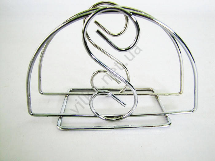 

Салфетница нержавейка Восьмёрка 1-й сорт w 13,5 cm h 8 cm