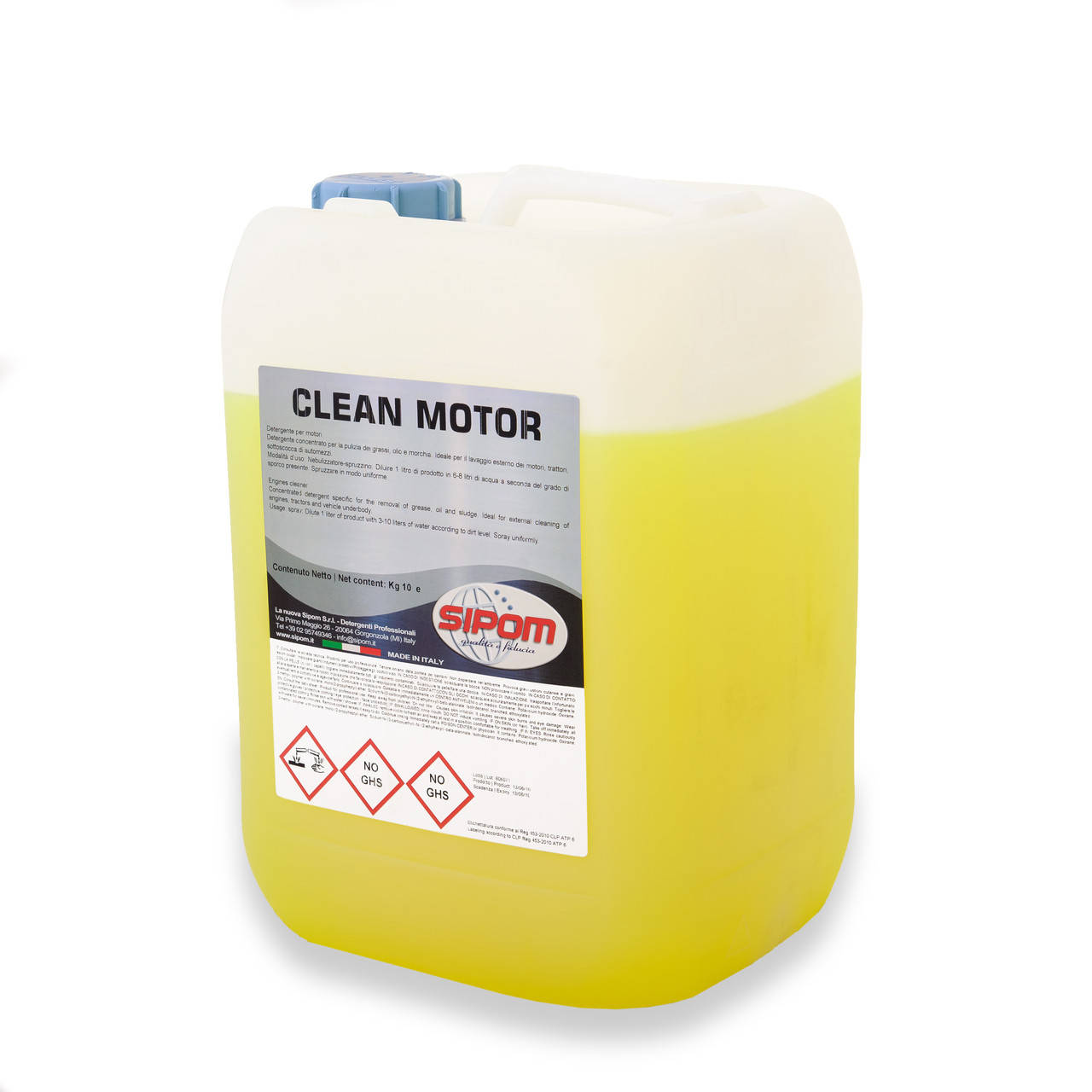 

Средство для мойки мотора автомобиля Sipom CLEAN MOTOR, Канистра - 10л
