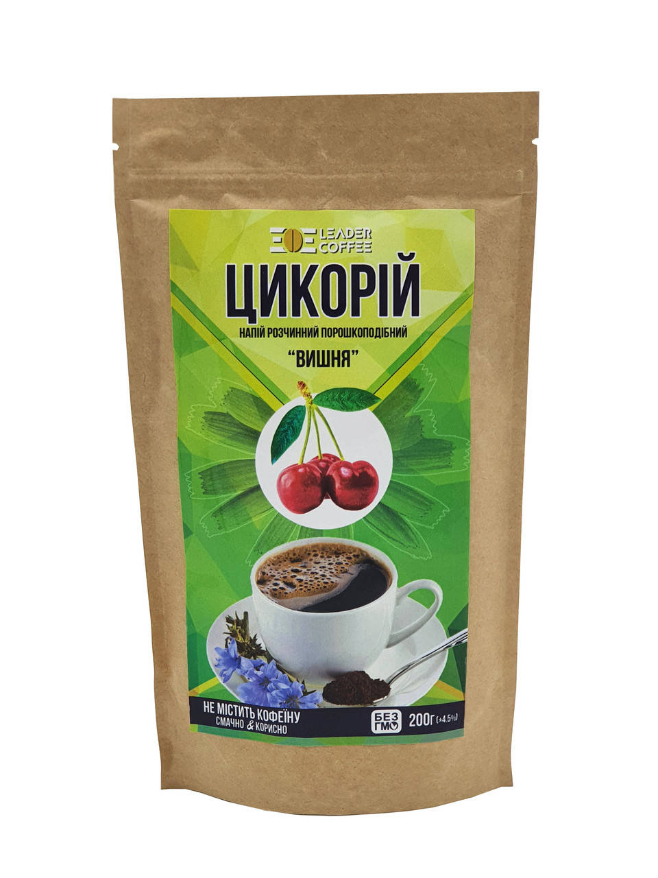 

Цикорий растворимый порошкообразный ТМ"LEADERCOFFEE" Вишня, 200г