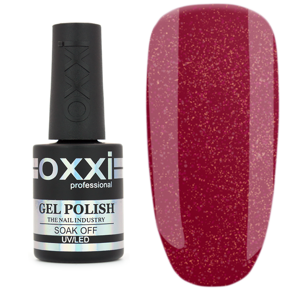

Гель-лак для ногтей Oxxi Professional 10 мл, № 086 розовая фуксия с микроблееском