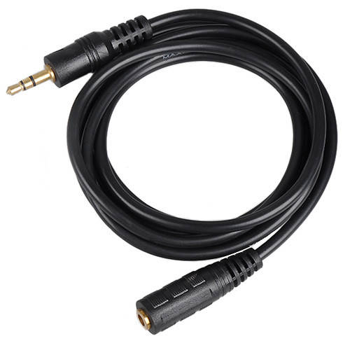 

Аудио кабель, удлинитель, 3.5мм джек, мама - папа, 1.4м