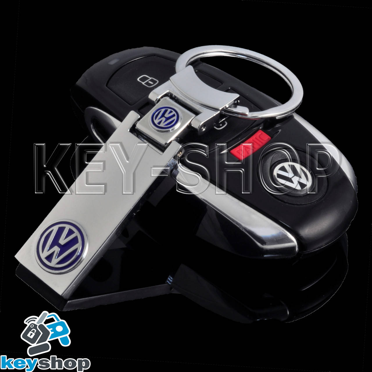

Брелок для авто ключей Volkswagen (Фольксваген) металлический