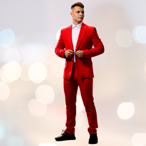 

Костюм чоловічий, Красный