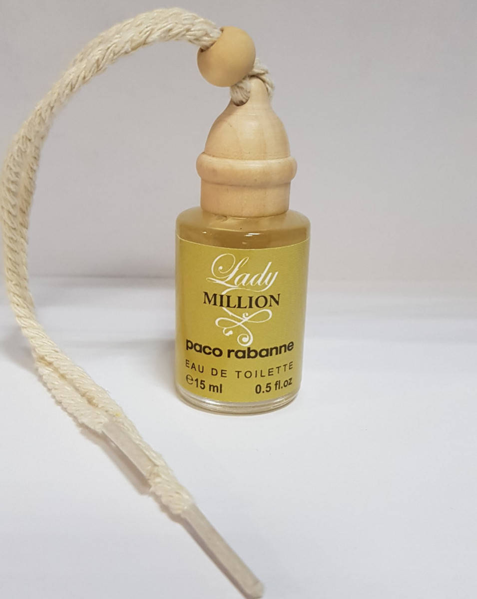 

Ароматизатор в авто масляный Paco Rabanne Lady Million 15ml