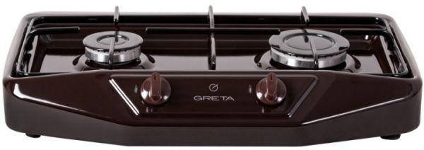 

Плита газовая настольная Greta 1103 коричневый G(2)N 5000 MN 00(B) (21029)