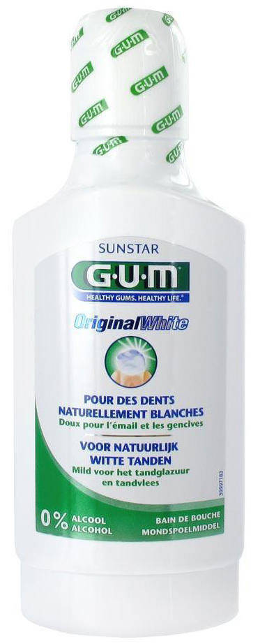 

Ополіскувач Gum Original White для ротової порожнини 300 мл 070942303866