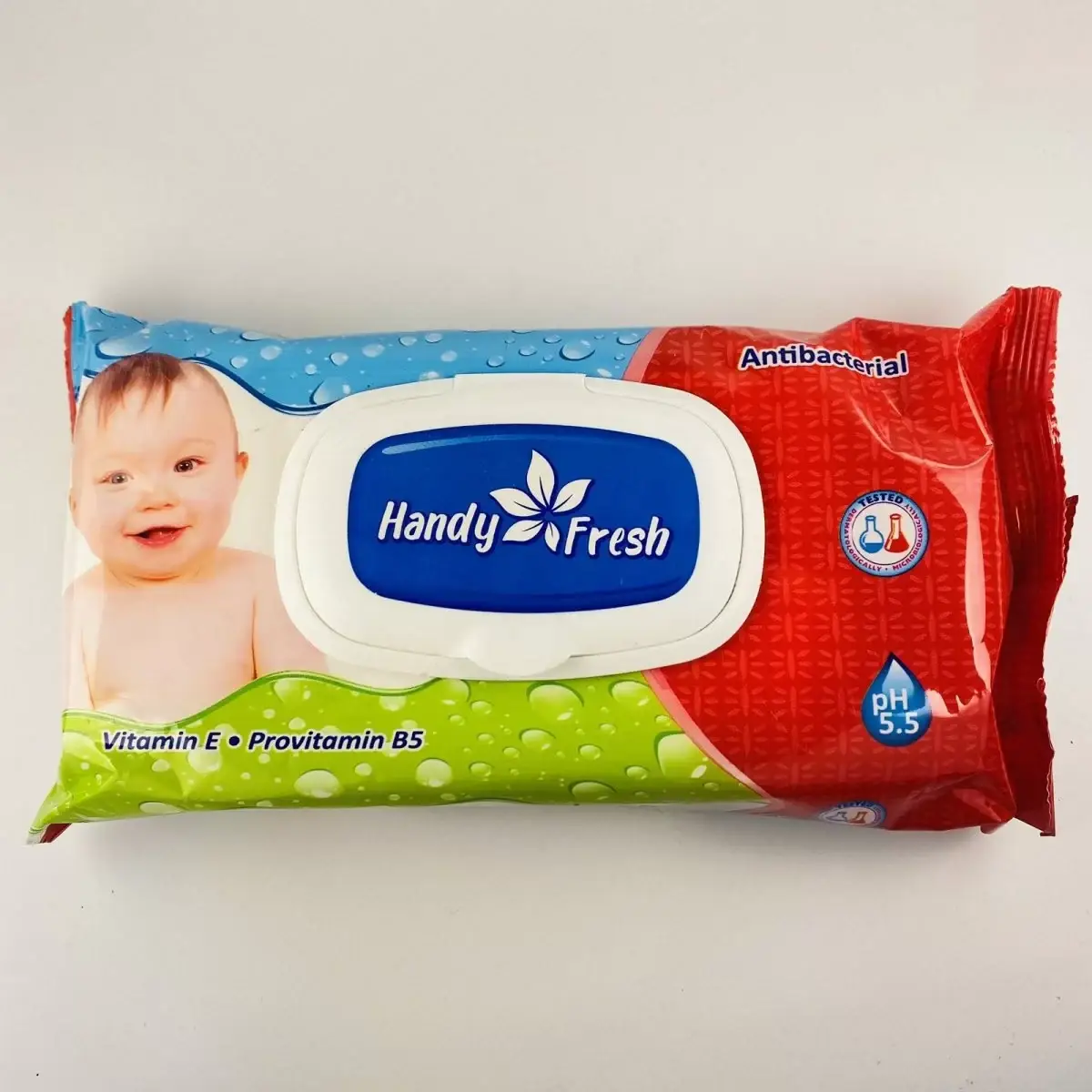 

Влажная салфетка ТМ Handy Fresh 72 шт з клапаном (18шт/ящ)