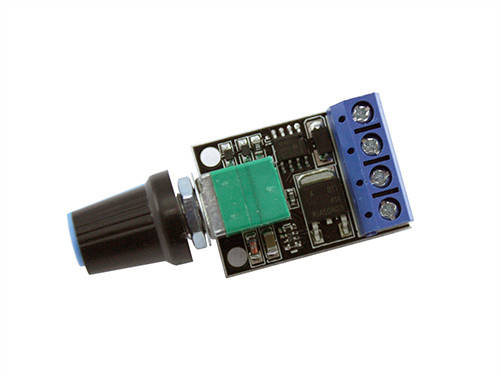 

ШИМ регулятор скорости мотора DC 5-16В 10А Mini PWM оборотов 0-99%