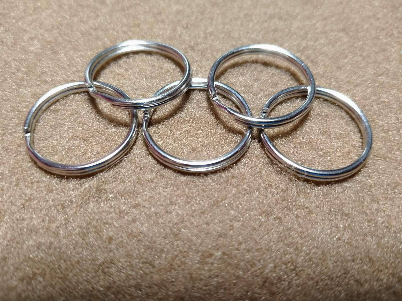 

Кольцо для ключей 20мм., Серебро