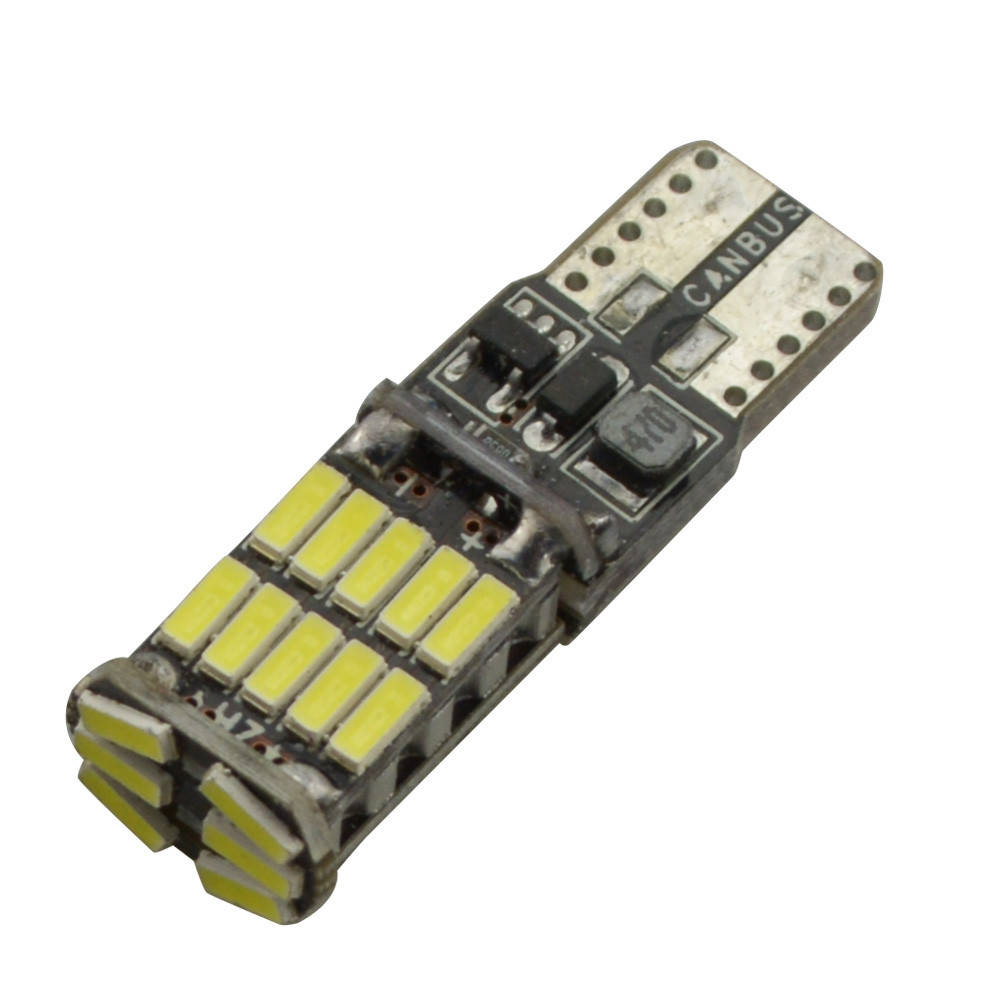 

Автомобильная лампочка T10 W5W 4014 26-SMD LED 12Вт 6000К 12В