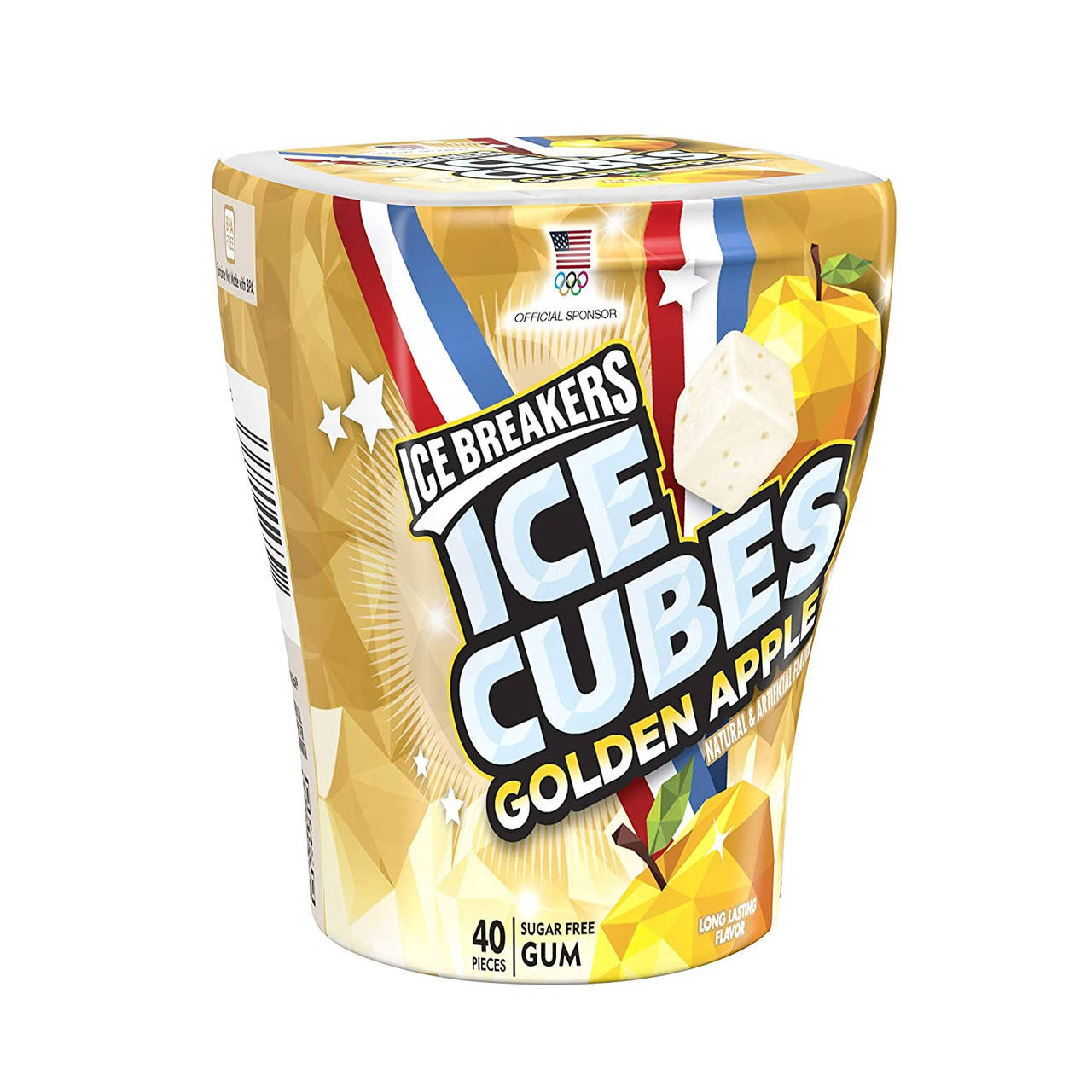 

Жвачки Ice Cubes Golden Apple 40 шт