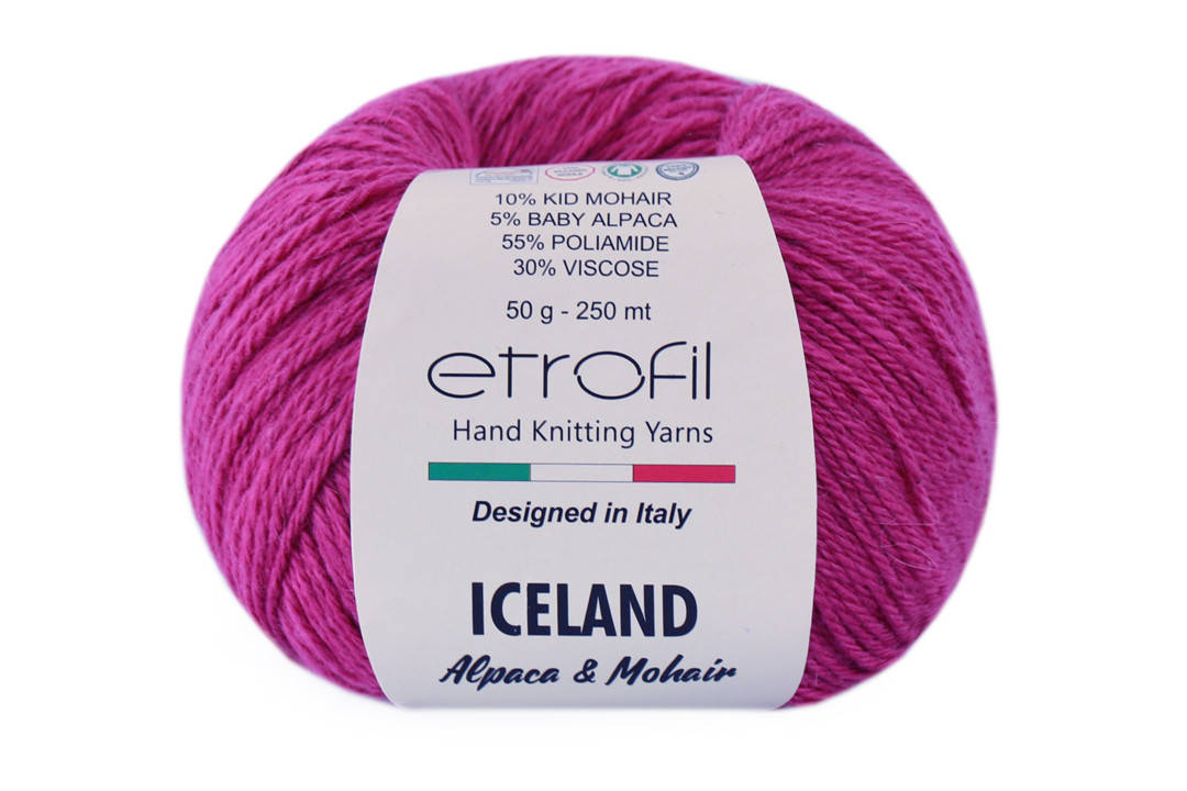 

Etrofil Iceland Kid Mohair, Фуксия №6093, Фиолетовый