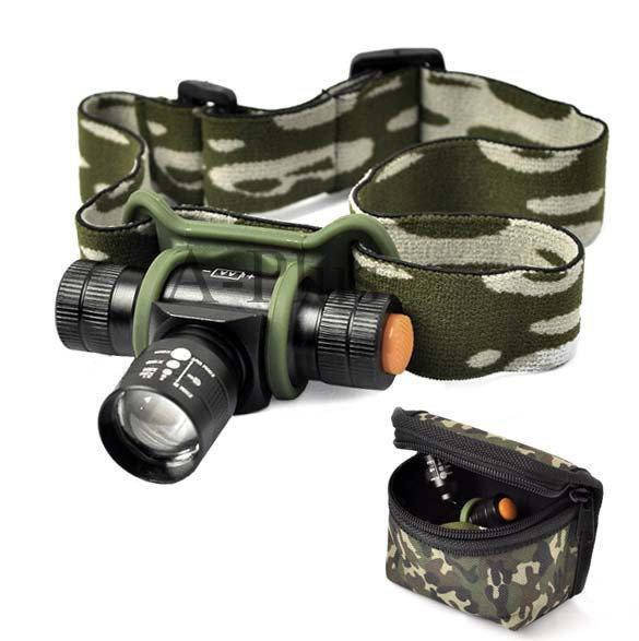 

Налобный фонарь Bailong Police BL 6660 + Камуфляжный чехол