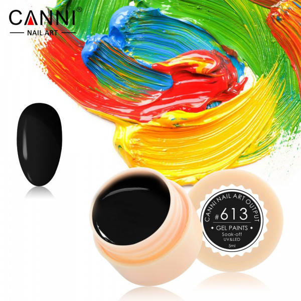 

Гель-краска CANNI 613 черная