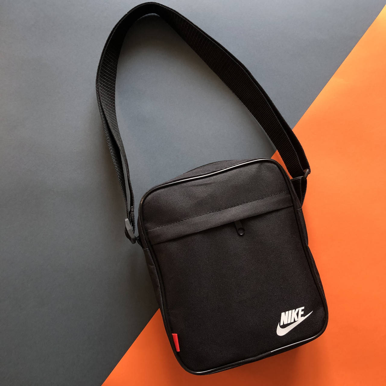 

Барсетка Nike черная мужская Сумка через плечо найк Сумка Nike, Черный